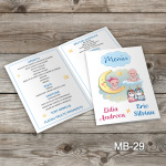 Meniuri botez - Unicorni - MB-29