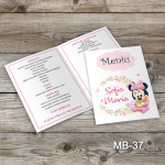 Meniuri botez - Minnie Mouse - MB-37