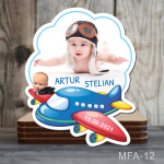 Marturii botez magnetice Avion - Baby Boss - MFA-12