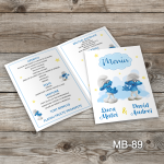 Meniuri botez - Strumfi - MB-89