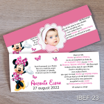 invitatii botez Minnie Mouse
