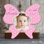 Marturii botez fetita - Magneti forma Fluture - MCF-08