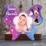 Marturii botez fetita - Magneti forma Fluture - Minnie Mouse - MCF-21