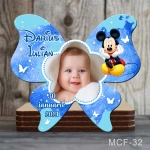Marturii botez baiat - Magneti forma Fluture - Mickey Mouse - MCF-32