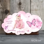 Marturii botez fete Magneti Nor - Fluturi - MCN-94