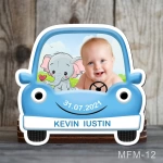 Marturii botez baieti Magneti Masinuta - Elefant - MFM-12