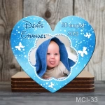 Marturii botez baieti Magneti forma Inima - MCI-33