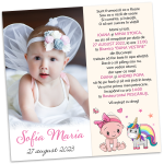 invitatii botez cu poza