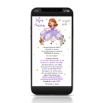 Invitatie digitala botez fetite - IDF-10