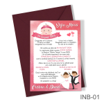 Invitatii nunta si botez 2 in 1 - Simple - INB-02 - imagine 5