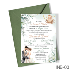 Invitatii nunta si botez 2 in 1 - Simple - INB-03 - imagine 2