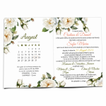 Invitatii nunta si botez 2 in 1 - Clasice - INBC-18 - imagine 2