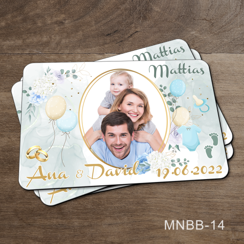 Marturii magnetice nunta si botez - MNBB-14
