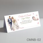 Plicuri bani nunta si botez 2 in 1 - CMNB-02