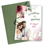 Invitatii nunta clasice - Mire si mireasa - INC-06 - imagine 4
