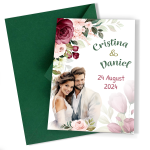 Invitatii nunta clasice - Mire si mireasa - INC-06 - imagine 5