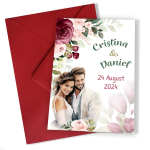 Invitatii nunta clasice - Mire si mireasa - INC-06 - imagine 6