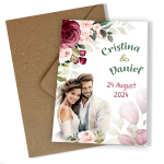 Invitatii nunta clasice - Mire si mireasa - INC-06 - imagine 8