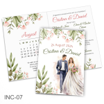 Invitatii nunta clasice - Mire si mireasa - INC-07