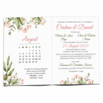 Invitatii nunta clasice - Mire si mireasa - INC-07 - imagine 2