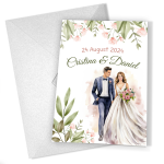 Invitatii nunta clasice - Mire si mireasa - INC-07 - imagine 6