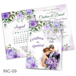 Invitatii nunta clasice - Mire si mireasa - INC-09