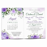 Invitatii nunta clasice - Mire si mireasa - INC-09 - imagine 2