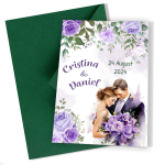 Invitatii nunta clasice - Mire si mireasa - INC-09 - imagine 4