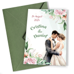 Invitatii nunta clasice - Mire si mireasa - INC-10 - imagine 4