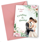 Invitatii nunta clasice - Mire si mireasa - INC-10 - imagine 5