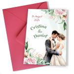 Invitatii nunta clasice - Mire si mireasa - INC-10 - imagine 6