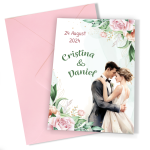 Invitatii nunta clasice - Mire si mireasa - INC-10 - imagine 7