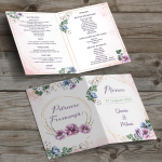 Meniu nunta - Foto Premium - MNP-04 - imagine 2
