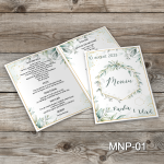 Meniu nunta - Foto Premium - MNP-01