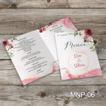 Meniu nunta - Foto Premium - MNP-06