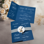 Invitatii botez elegante Ursulet - IBEL-21