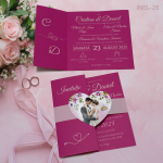 Invitatii nunta elegante - INEL-25