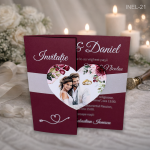 Invitatii nunta elegante - INEL-21